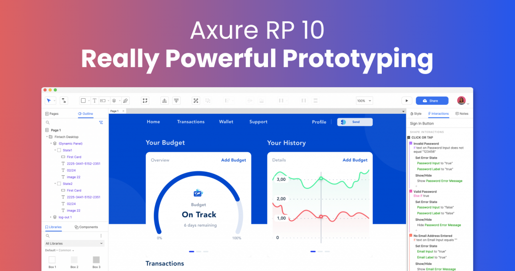 axure interface ui desing tool